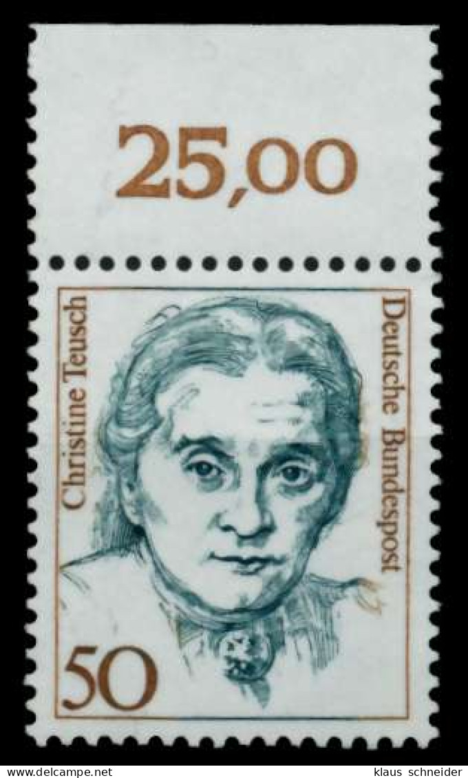 BRD DS FRAUEN Nr 1304 Postfrisch ORA X730682 - Unused Stamps