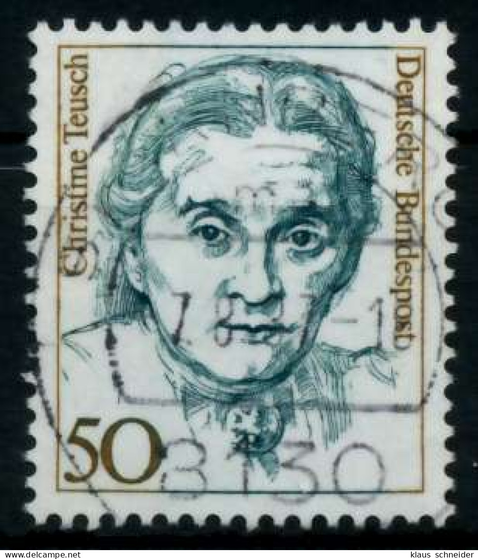 BRD DS FRAUEN Nr 1304 Zentrisch Gestempelt X7307CE - Used Stamps