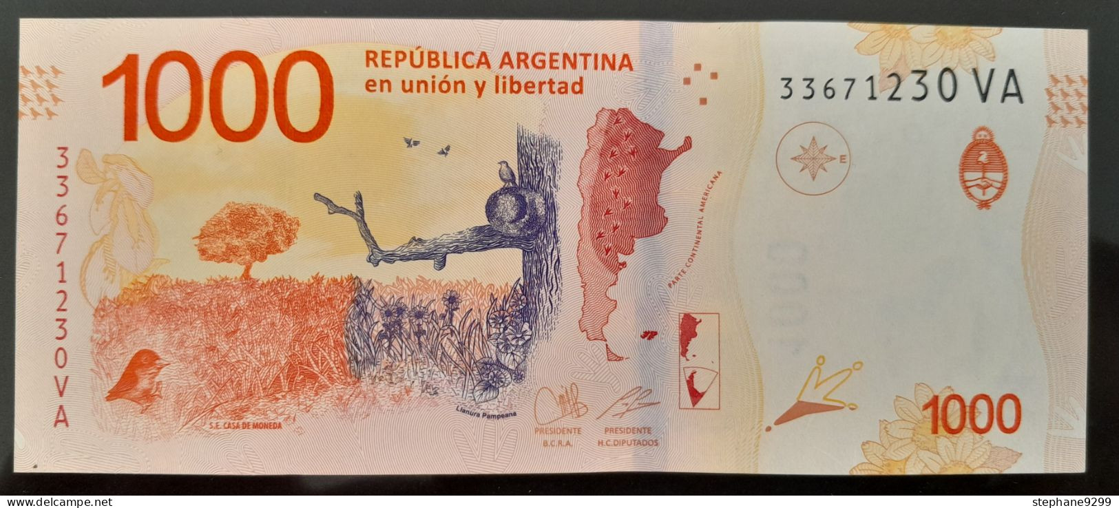 ARGENTINE 1000 PESOS 2023 NEUF/UNC - Argentinien