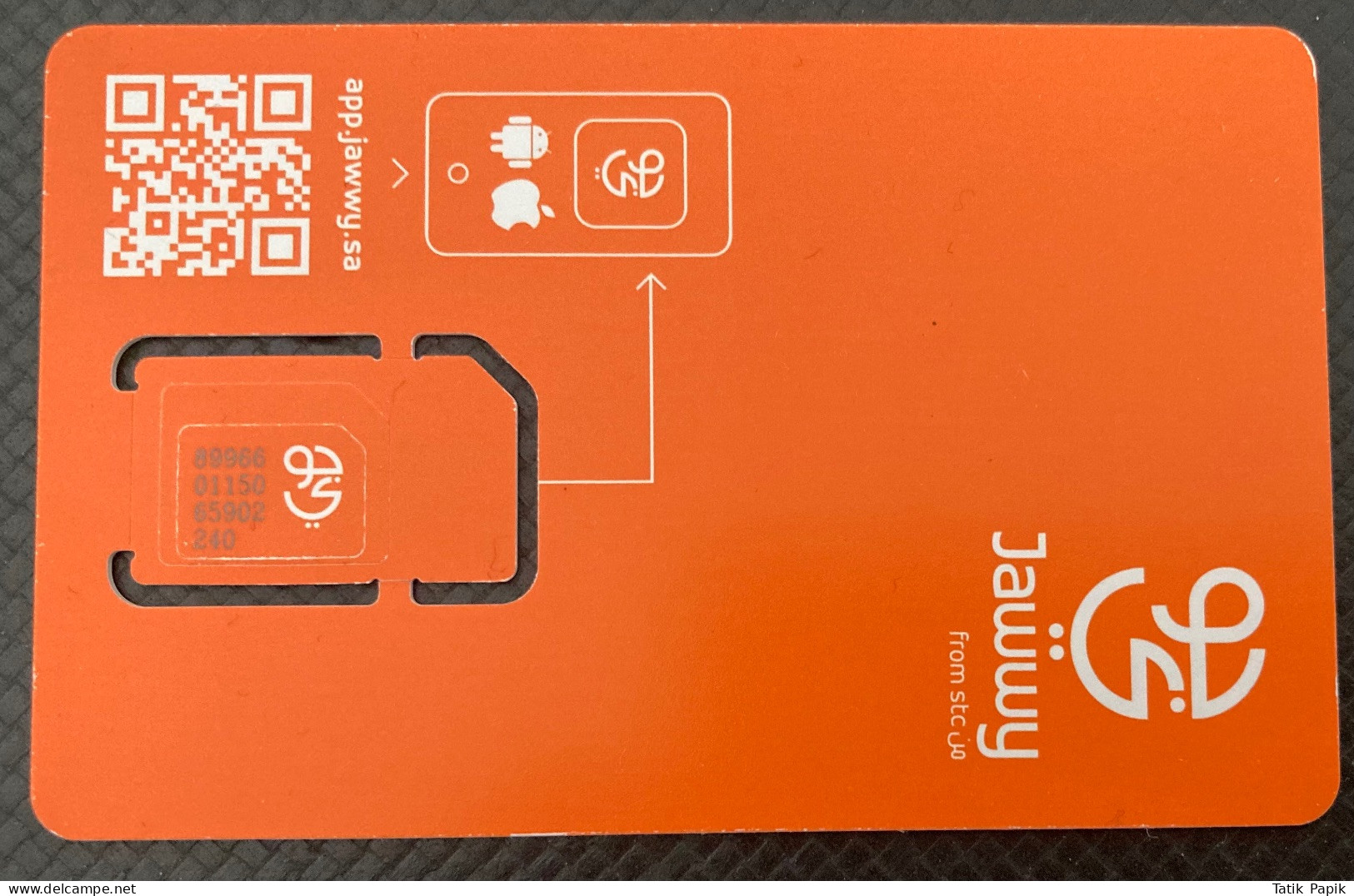 Saudi Arabia KSA STC Jawwi Télécom GSM SIM UNC Rare 2G 3G 4G 5G Nano Standard Large - Saoedi-Arabië