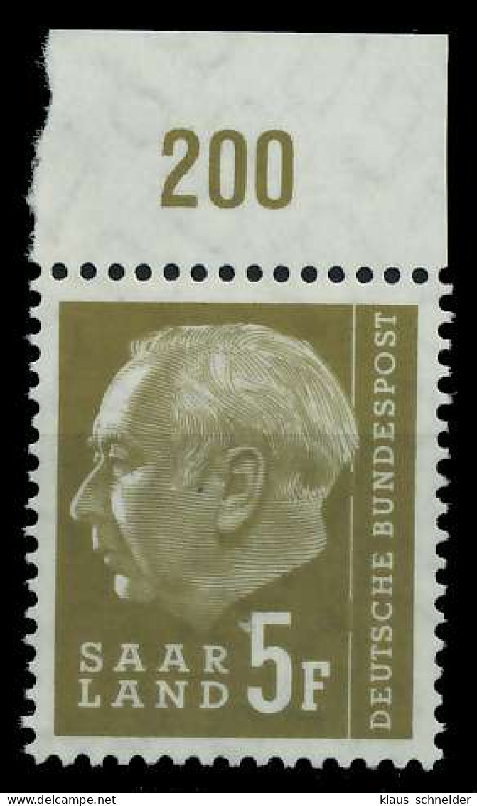 SAAR OPD 1957 Nr 384 Postfrisch ORA X799A8E - Unused Stamps