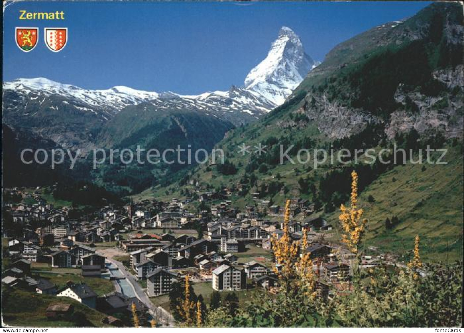 11975872 Zermatt VS Mit Matterhorn  - Sonstige & Ohne Zuordnung