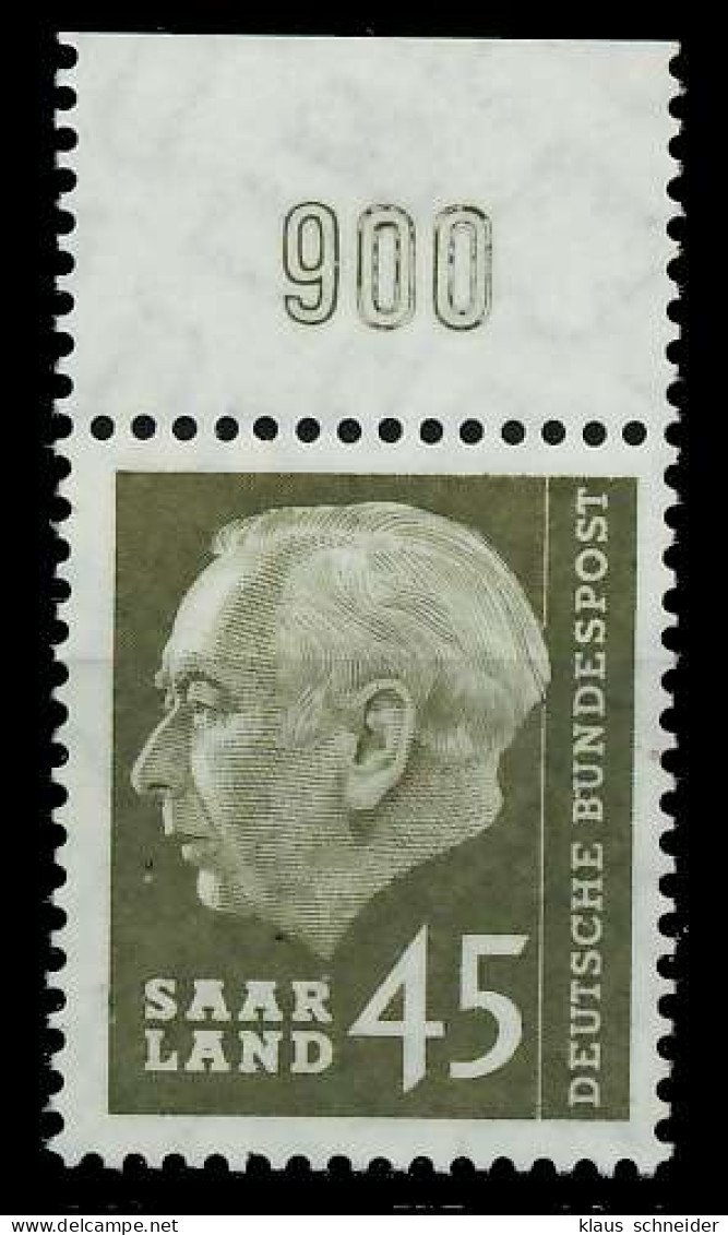SAAR OPD 1957 Nr 392 Postfrisch ORA X799BBA - Unused Stamps
