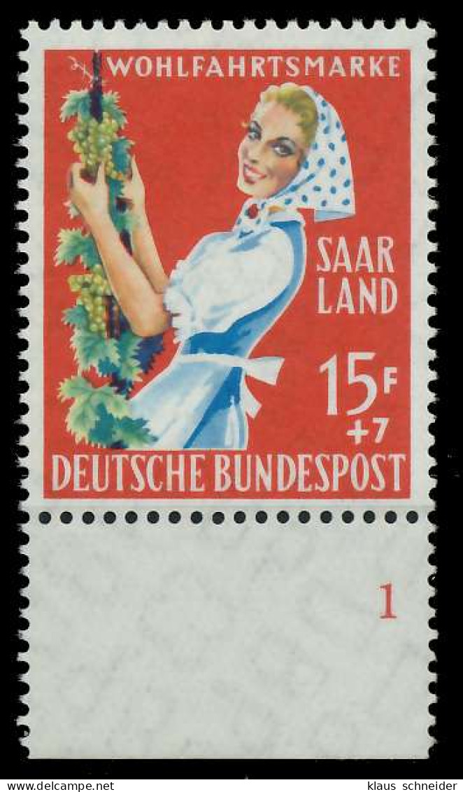 SAAR OPD 1958 Nr 443 Postfrisch FORM1 X79C512 - Ungebraucht