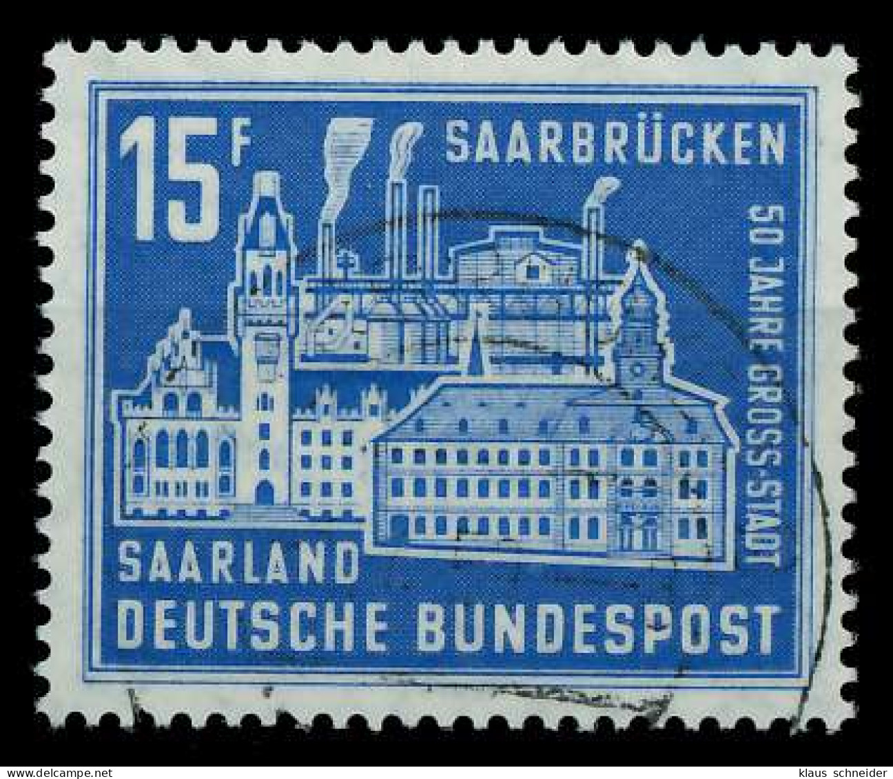 SAAR OPD 1959 Nr 446 Zentrisch Gestempelt X79C542 - Used Stamps