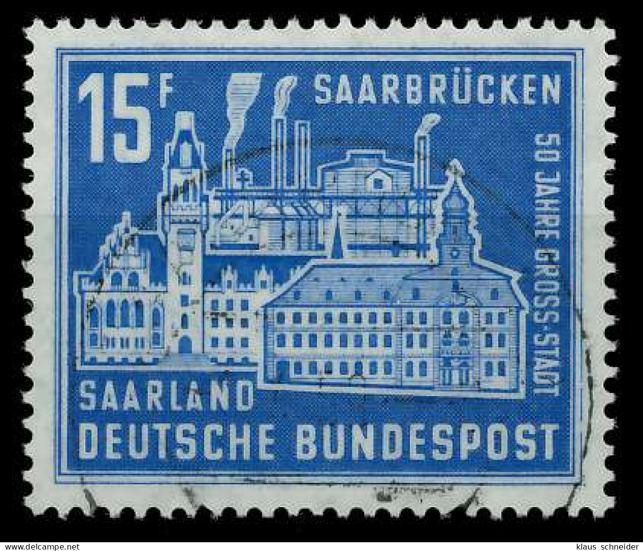 SAAR OPD 1959 Nr 446 Zentrisch Gestempelt X79C54E - Used Stamps