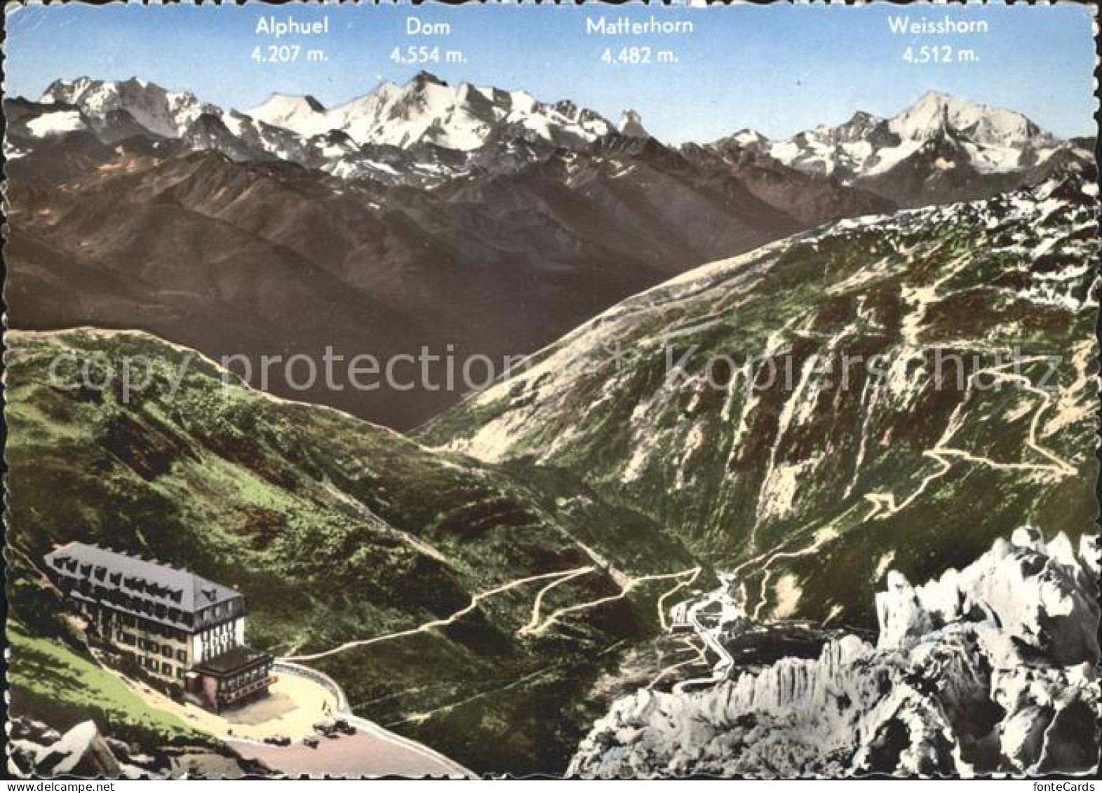 11975800 Rhonegletscher Glacier Du Rhone Hotel Belvedere Furka Rhone Rhone - Sonstige & Ohne Zuordnung