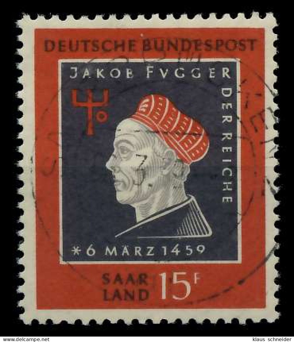 SAAR OPD 1959 Nr 445 Zentrisch Gestempelt X79C606 - Used Stamps