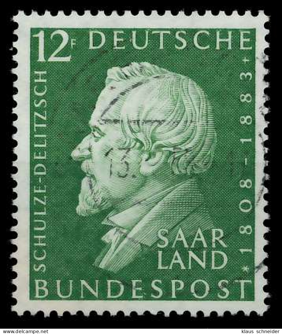 SAAR OPD 1958 Nr 438 Zentrisch Gestempelt X79C6CE - Used Stamps