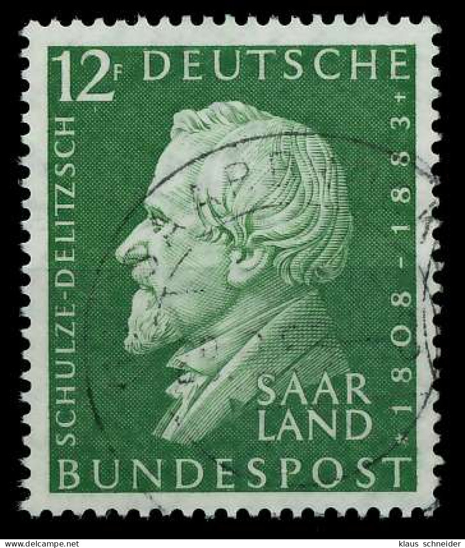 SAAR OPD 1958 Nr 438 Zentrisch Gestempelt X79C6A2 - Used Stamps