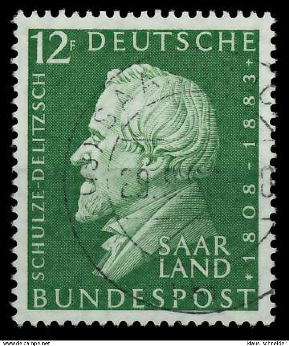 SAAR OPD 1958 Nr 438 Zentrisch Gestempelt X79C636 - Used Stamps