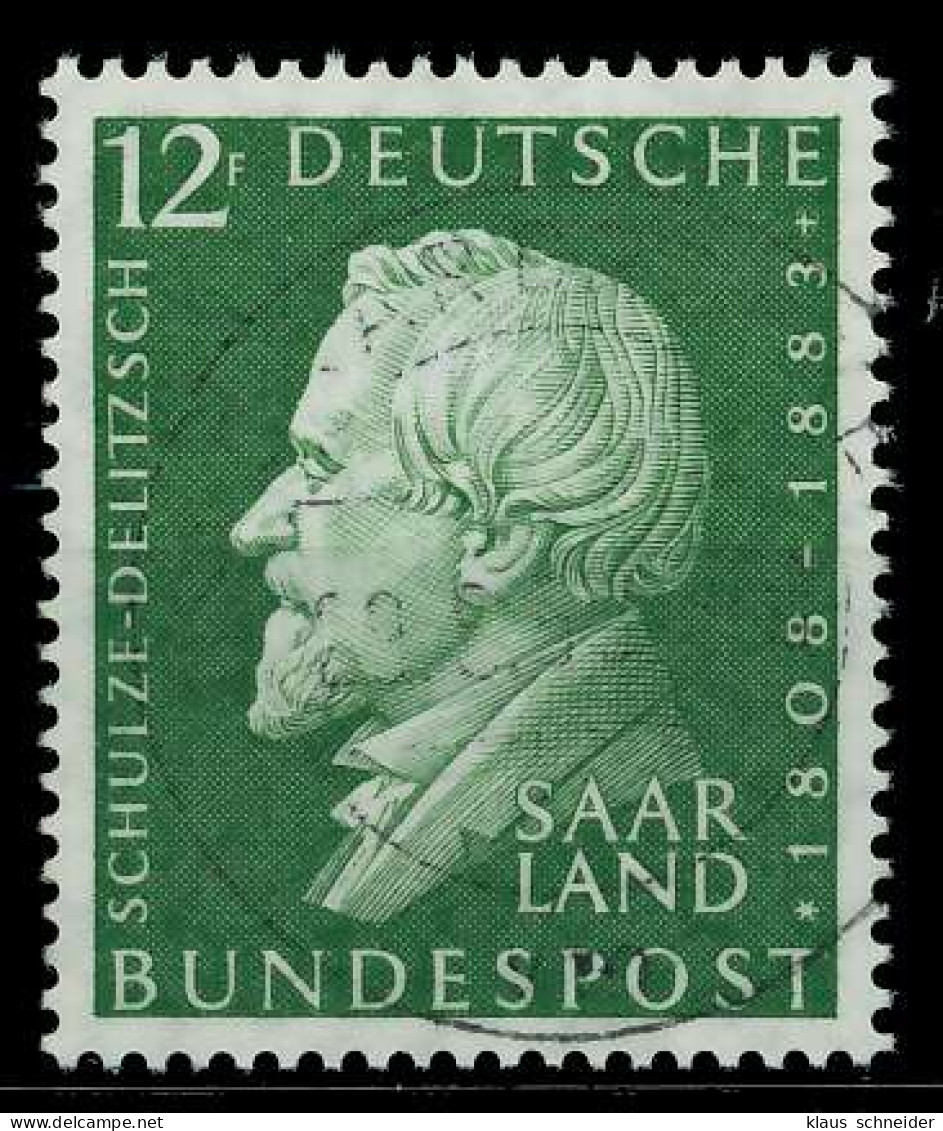 SAAR OPD 1958 Nr 438 Zentrisch Gestempelt X79C6A6 - Used Stamps