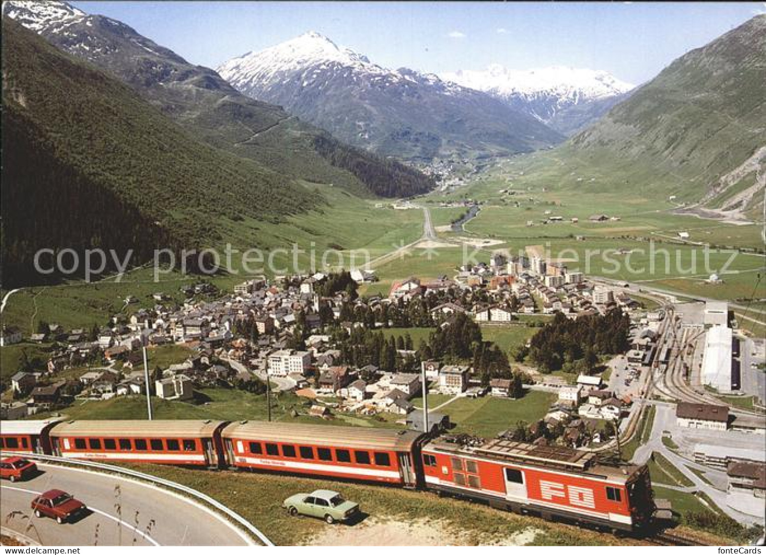 11975314 Andermatt Furka Oberalp Bahn Andermatt - Other & Unclassified