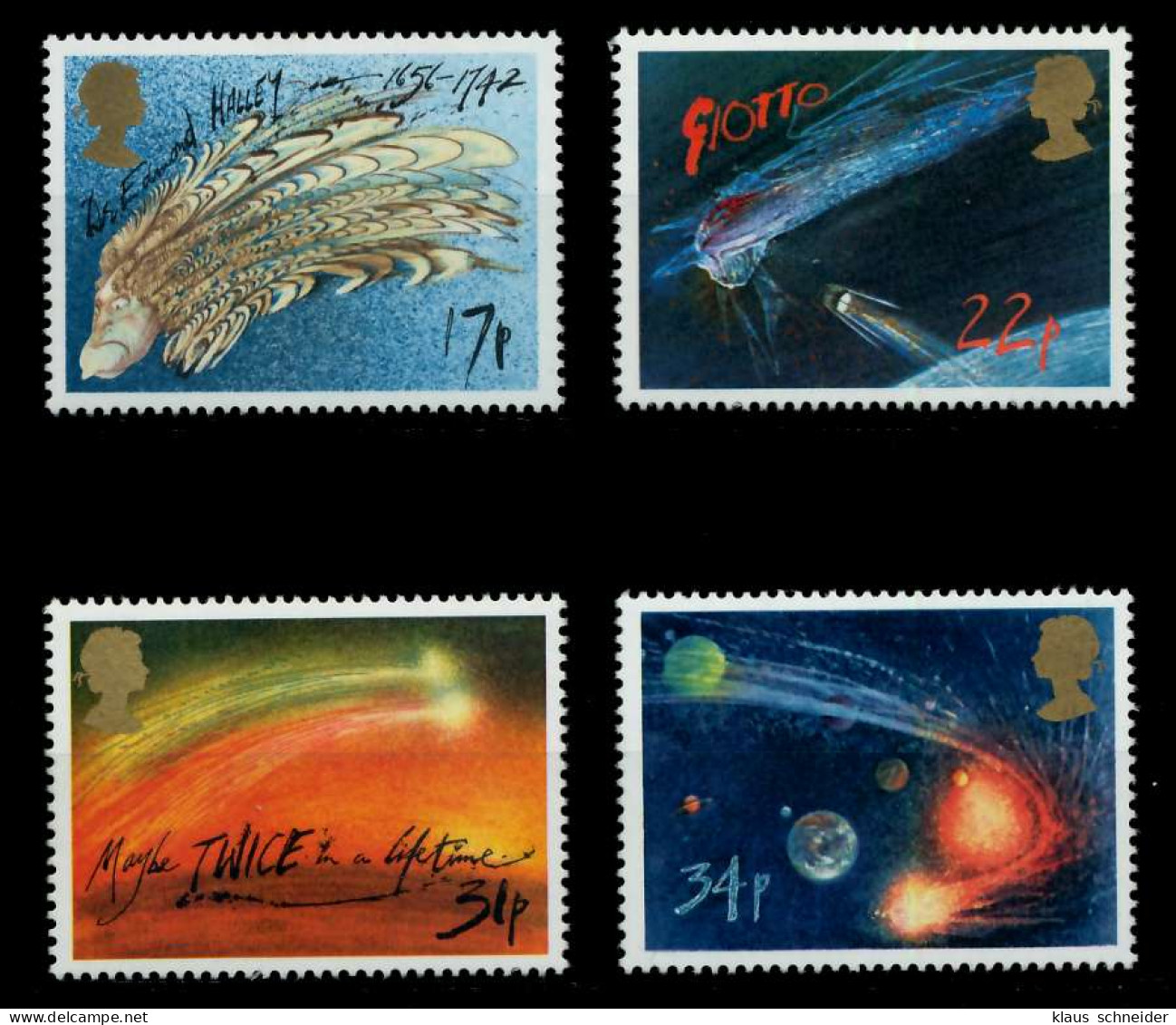 GROSSBRITANNIEN 1986 Nr 1060-1063 Postfrisch X7C1EE6 - Unused Stamps
