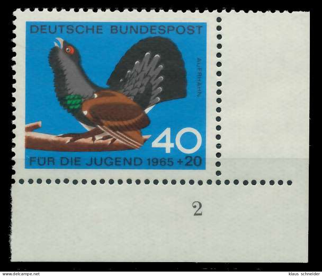 BRD 1965 Nr 467 Postfrisch FORMNUMMER 2 X7EF1C2 - Unused Stamps