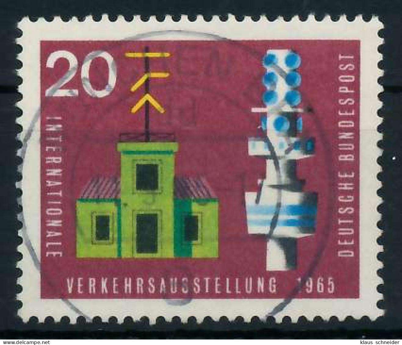 BRD 1965 Nr 471 Gestempelt X7F7EFE - Used Stamps