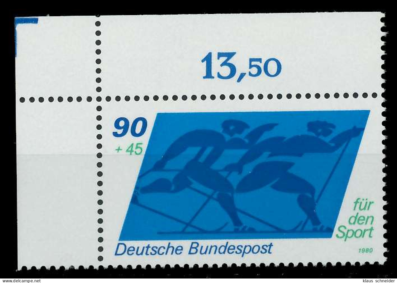 BRD 1980 Nr 1048 Postfrisch ECKE-OLI X80BDD6 - Ungebraucht