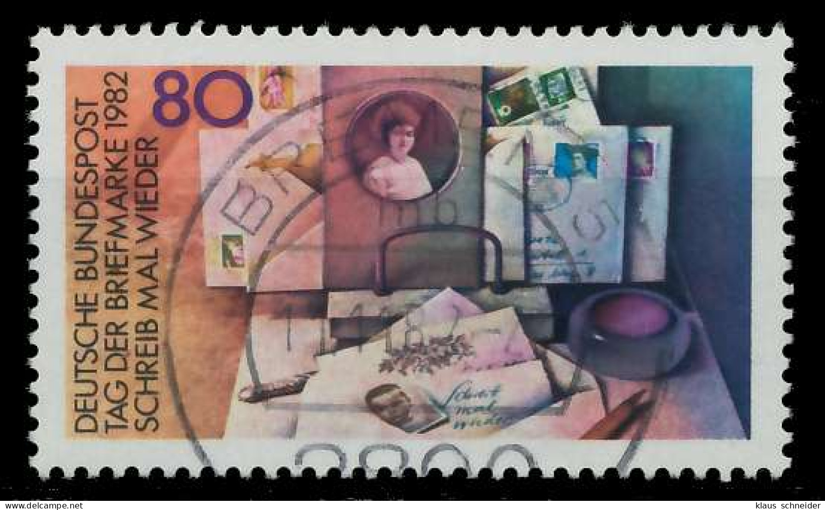BRD 1982 Nr 1154 Zentrisch Gestempelt X82CF06 - Used Stamps