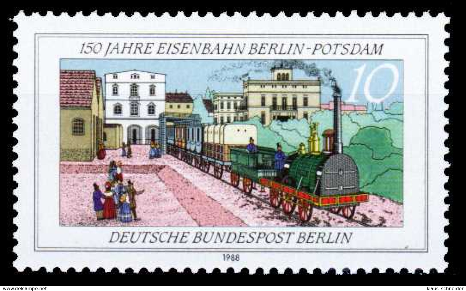 BERLIN 1988 Nr 822 Postfrisch S801602 - Ungebraucht