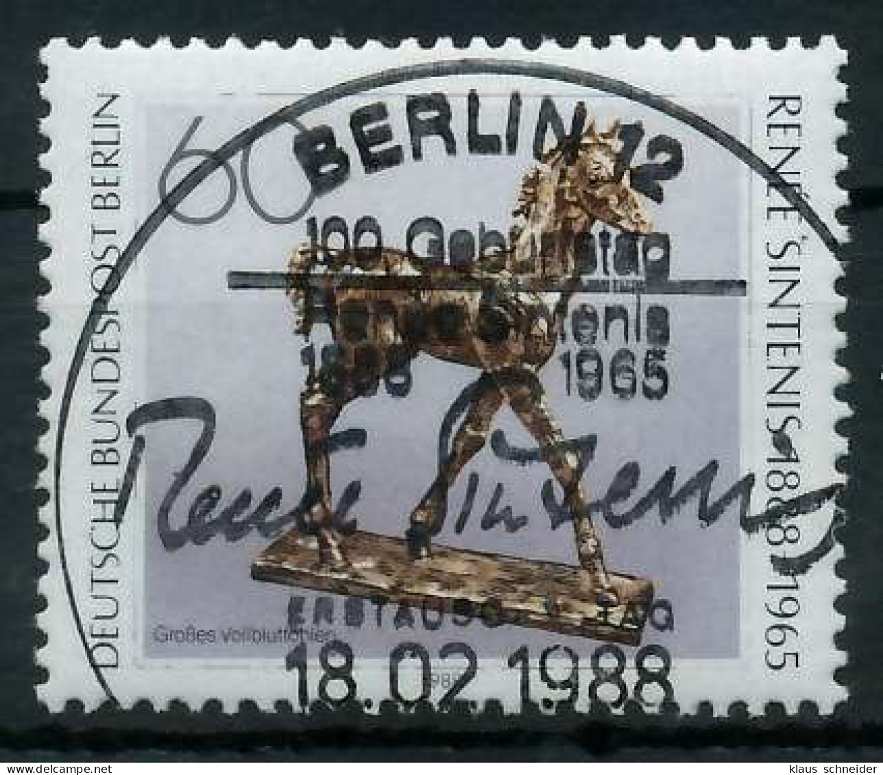 BERLIN 1988 Nr 805 ESST Zentrisch Gestempelt X91513E - Oblitérés