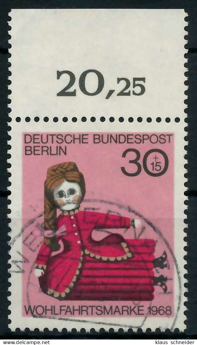 BERLIN 1968 Nr 324 Gestempelt ORA X91D9F6 - Used Stamps