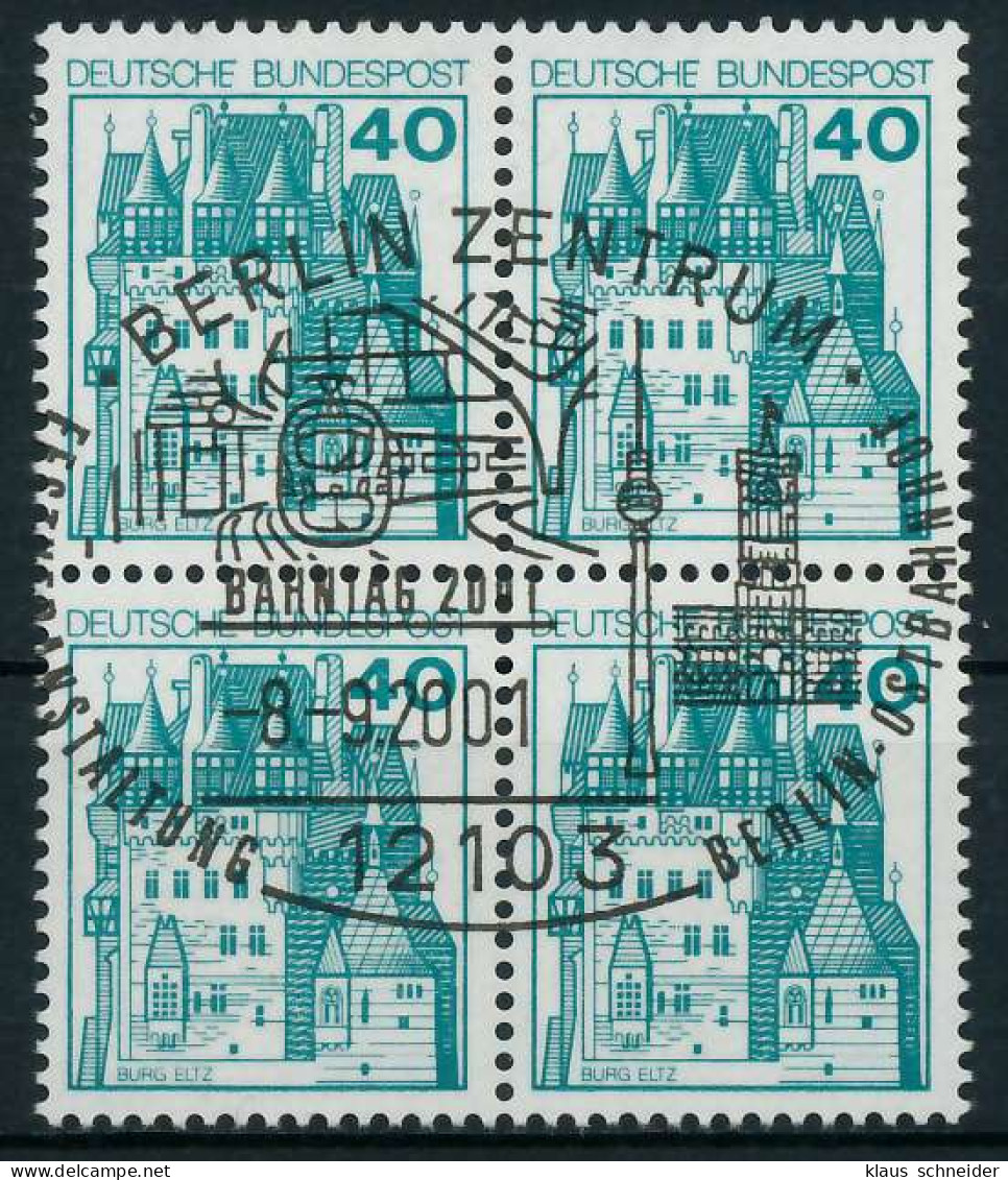 BRD DS BURGEN U. SCHLÖSSER Nr 915 Zentrisch Gestempelt VIERE X92BCFE - Used Stamps