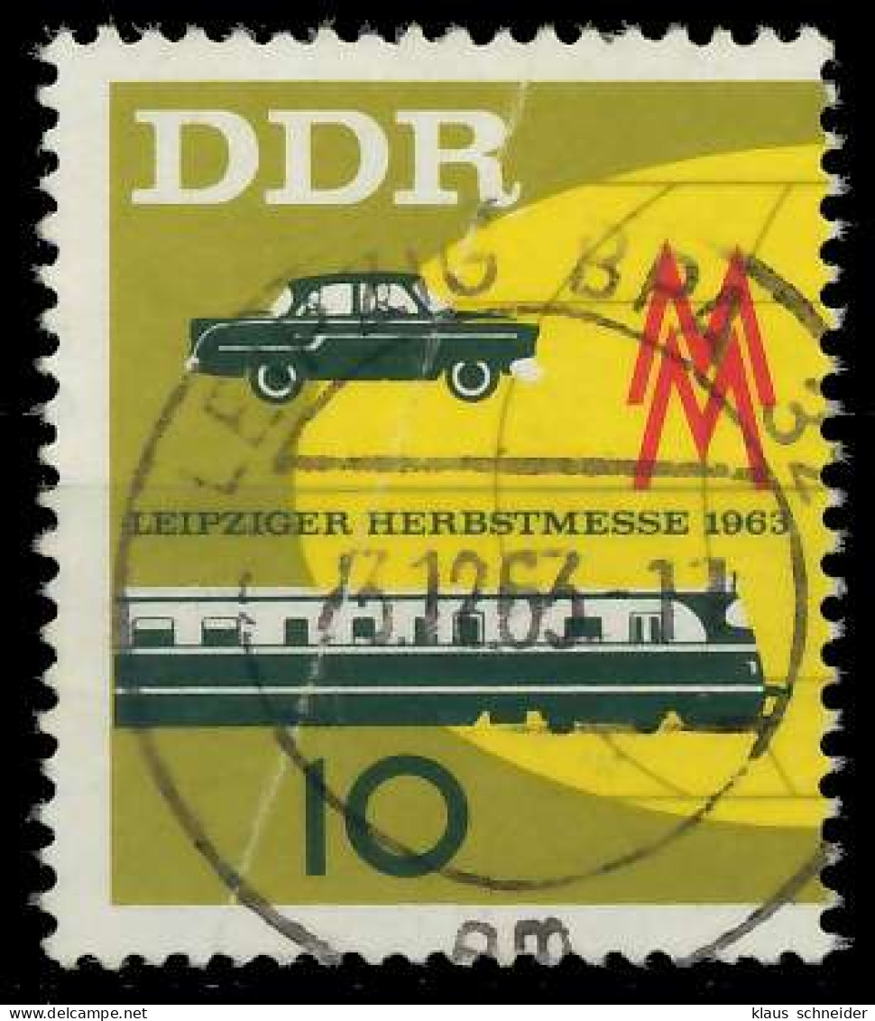 DDR 1963 Nr 976 Gestempelt X1258B2 - Gebruikt