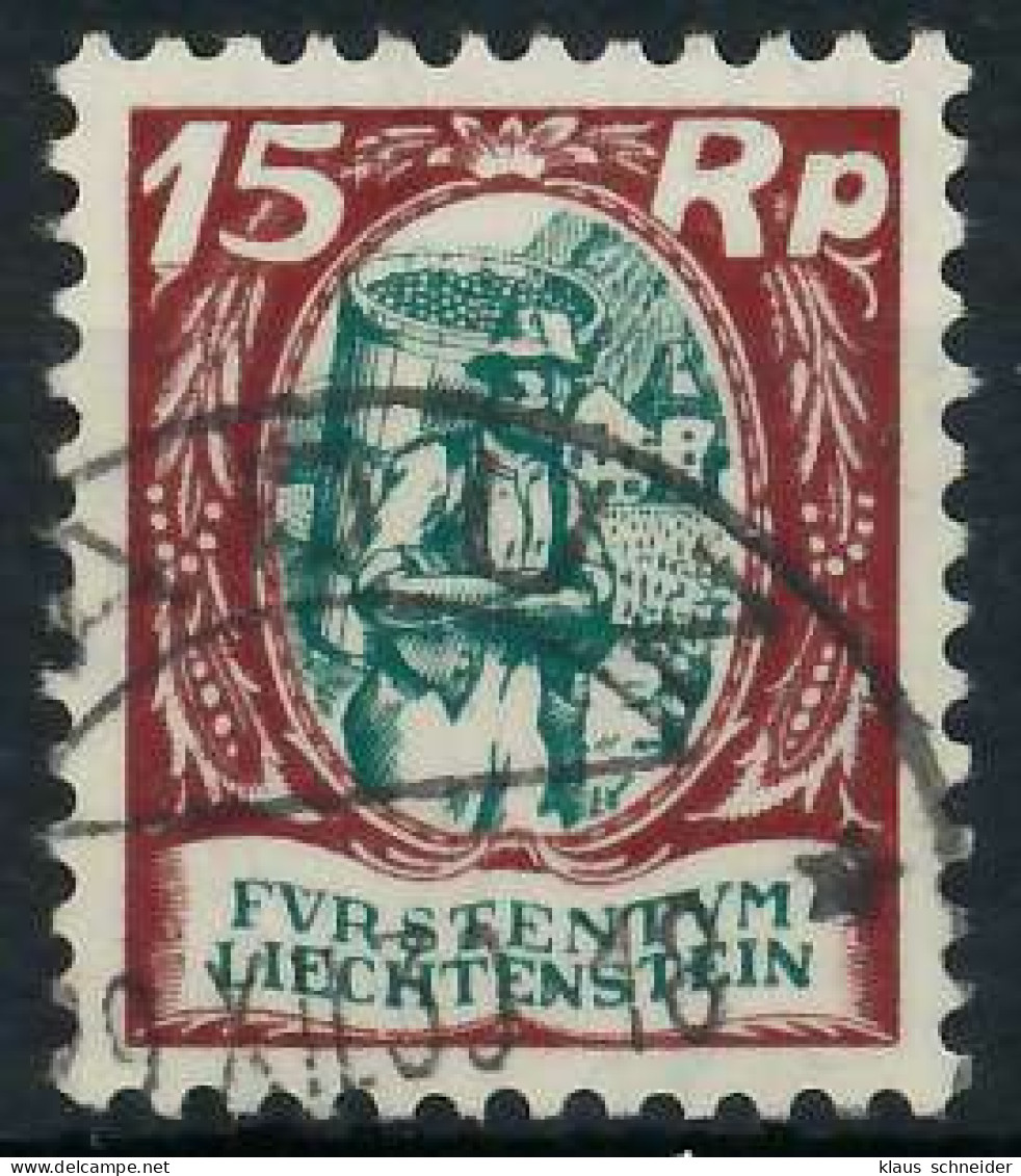 LIECHTENSTEIN 1925 Nr 69 Gestempelt X28E176 - Used Stamps