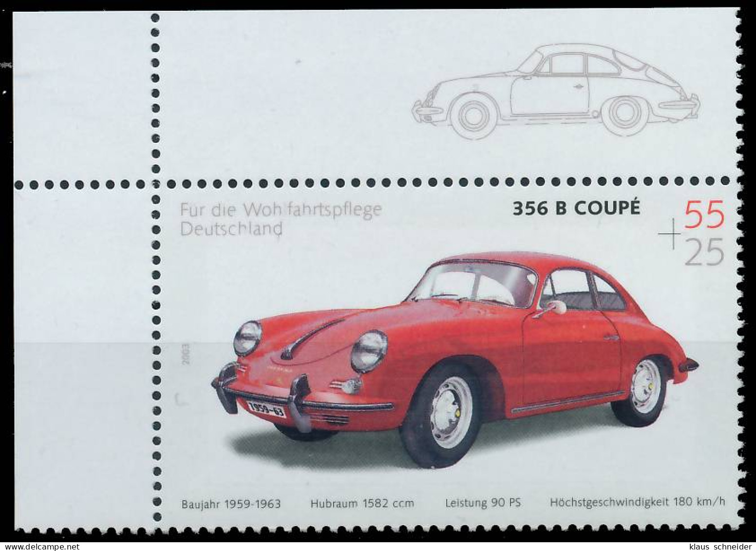 BRD BUND 2003 Nr 2364 Postfrisch ECKE-OLI X2FF27A - Unused Stamps