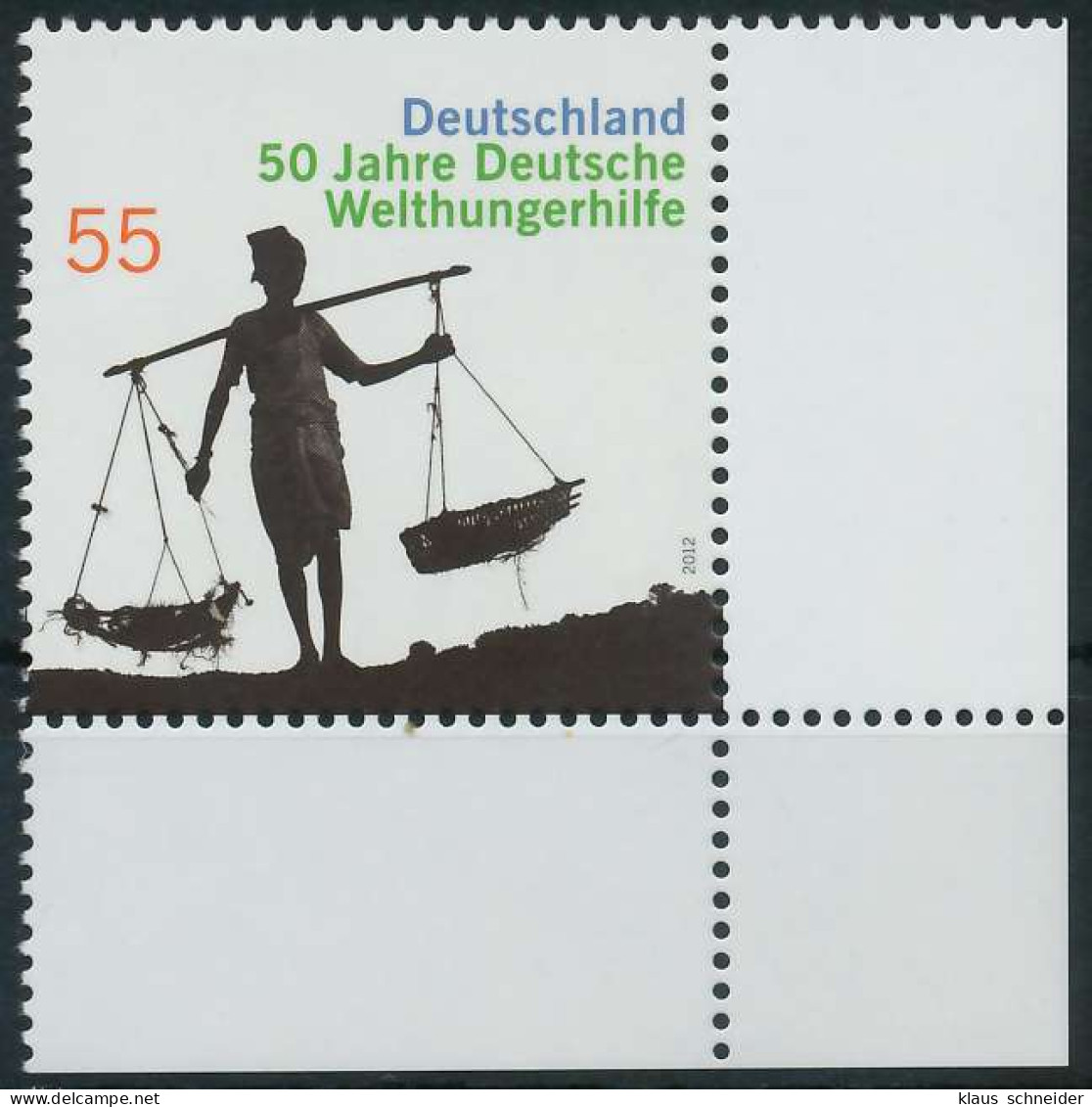 BRD BUND 2012 Nr 2928 Postfrisch ECKE-URE X325E9A - Unused Stamps