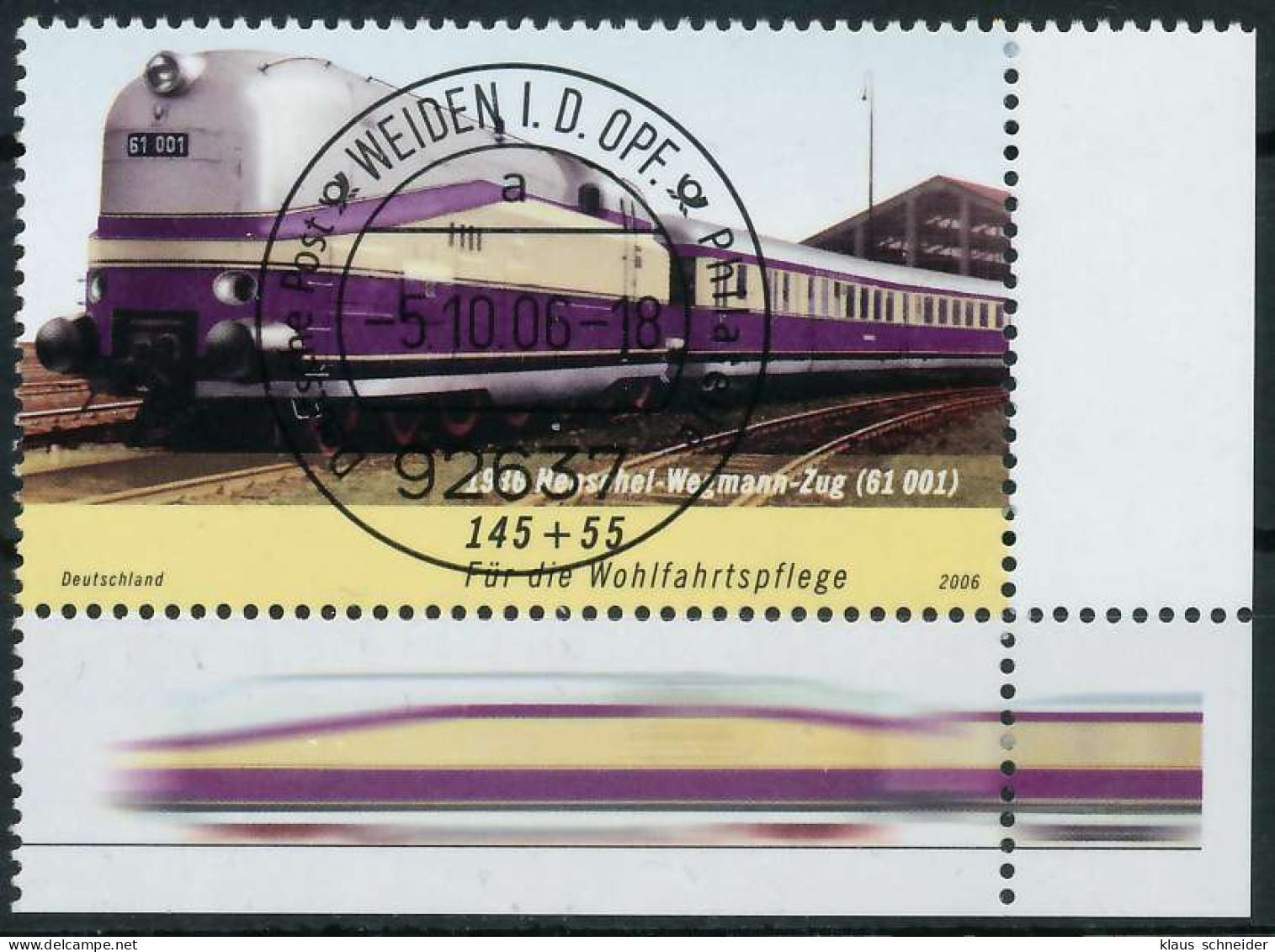 BRD BUND 2006 Nr 2563 Zentrisch Gestempelt ECKE-URE X34AA8A - Used Stamps