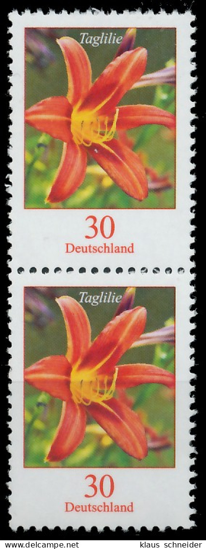 BRD BUND DS BLUMEN Nr 3509 Postfrisch SENKR PAAR X36F25E - Unused Stamps