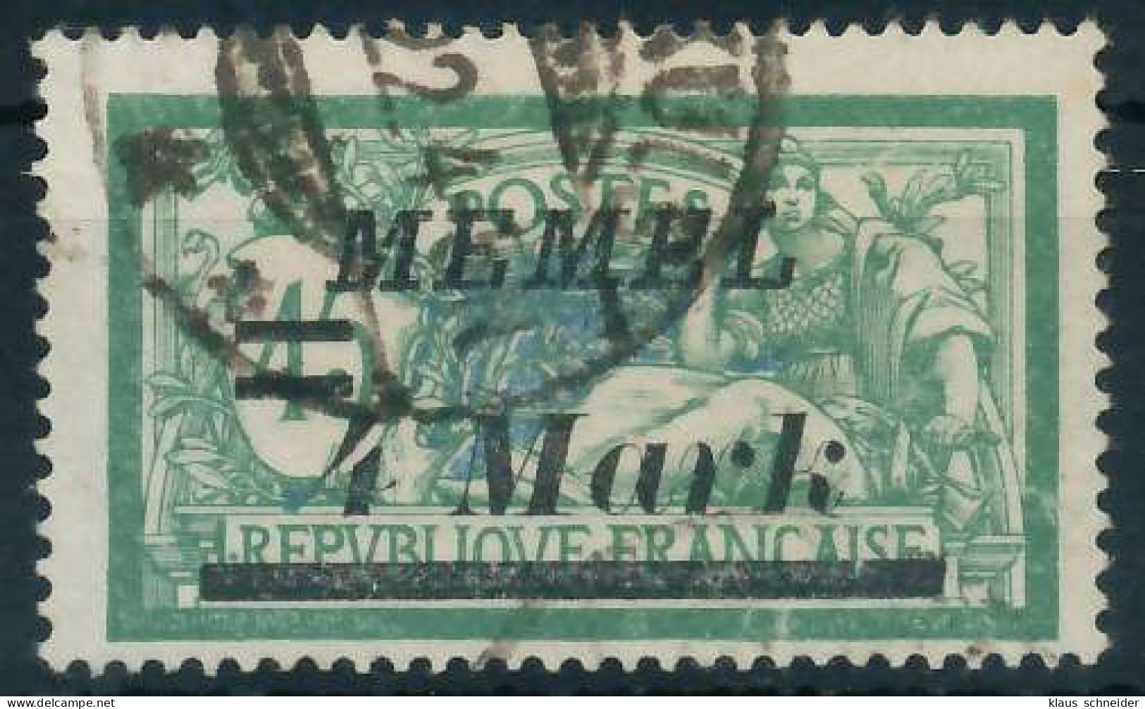 MEMEL 1922 Nr 91 Gestempelt X452E12 - Memel (Klaïpeda) 1923