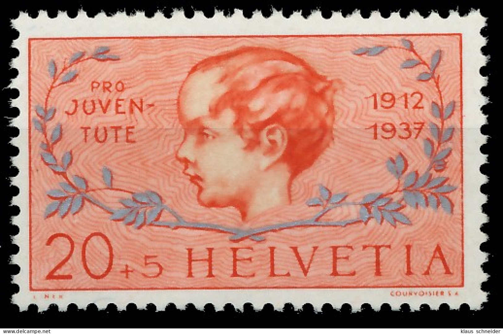 SCHWEIZ PRO JUVENTUTE Nr 316 Postfrisch X52BFFE - Unused Stamps