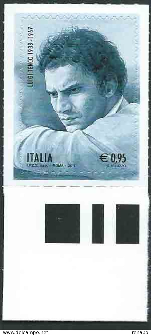 Italia, Italy, Italie, Italien 2017; Luigi Tenco Cantautore Italiano, Singer Songwriter, Poeta, Compositore, Anni '60. - Muziek