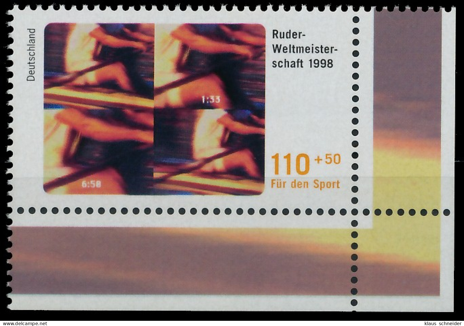 BRD BUND 1998 Nr 1970 Postfrisch ECKE-URE X557E7A - Neufs