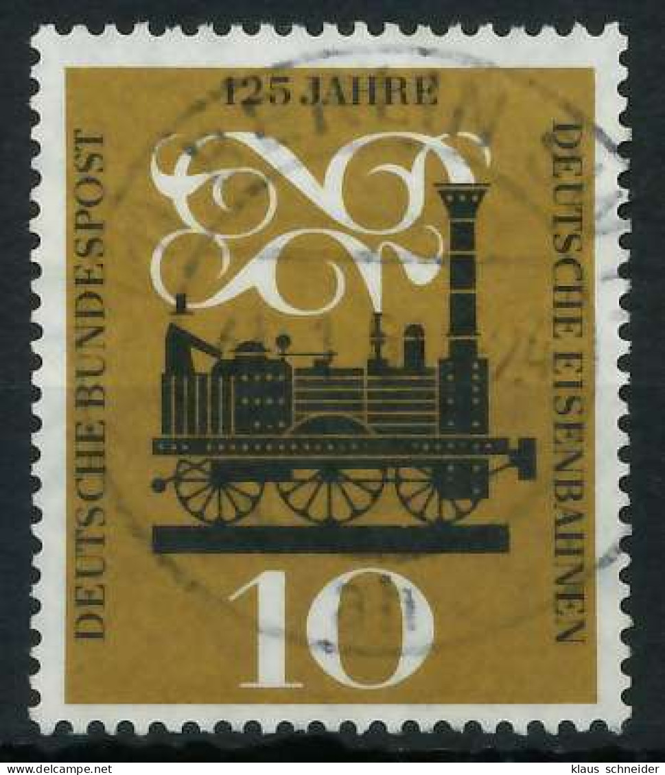 BRD BUND 1960 Nr 345b Zentrisch Gestempelt X69B49A - Used Stamps