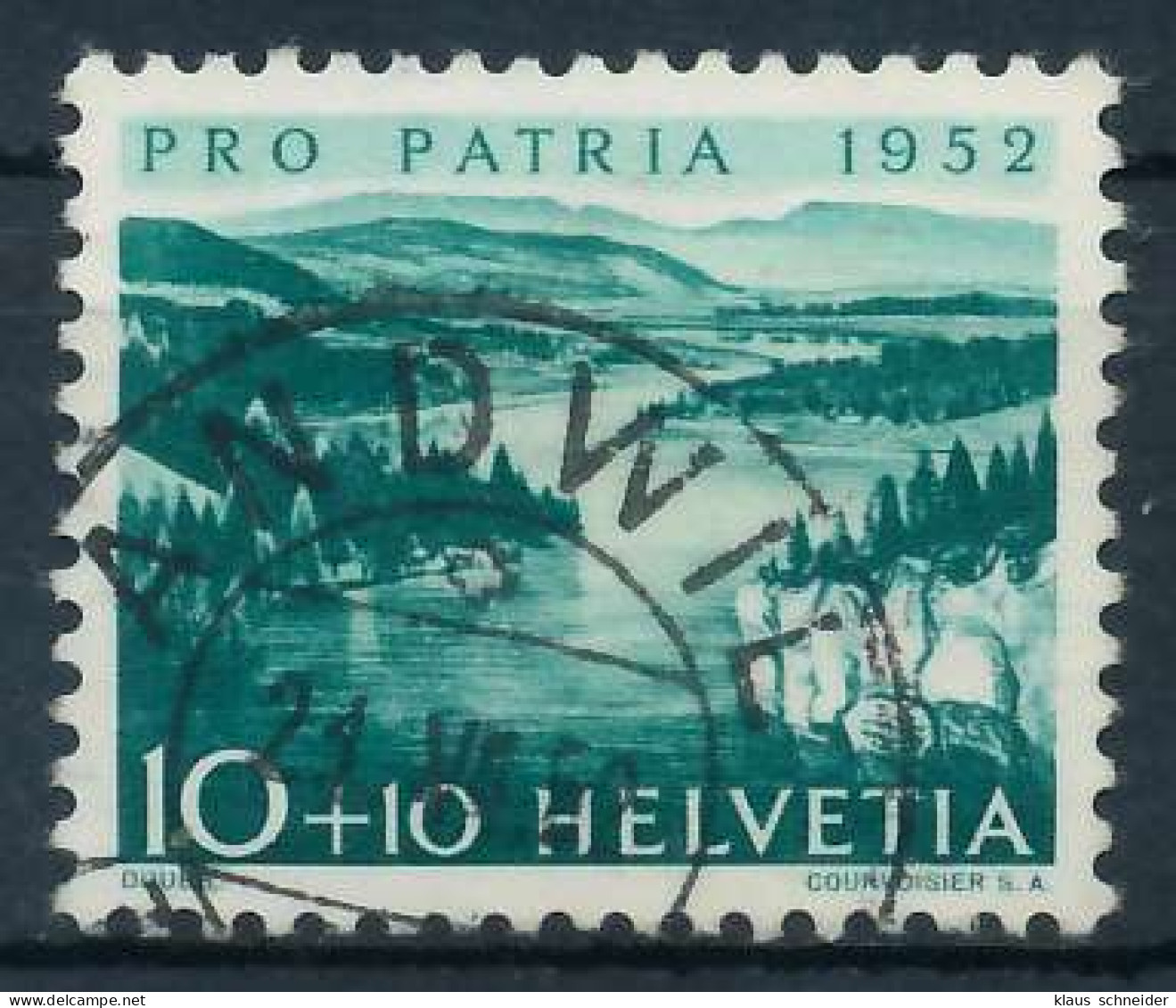 SCHWEIZ PRO PATRIA Nr 571 Gestempelt X6AA476 - Gebruikt