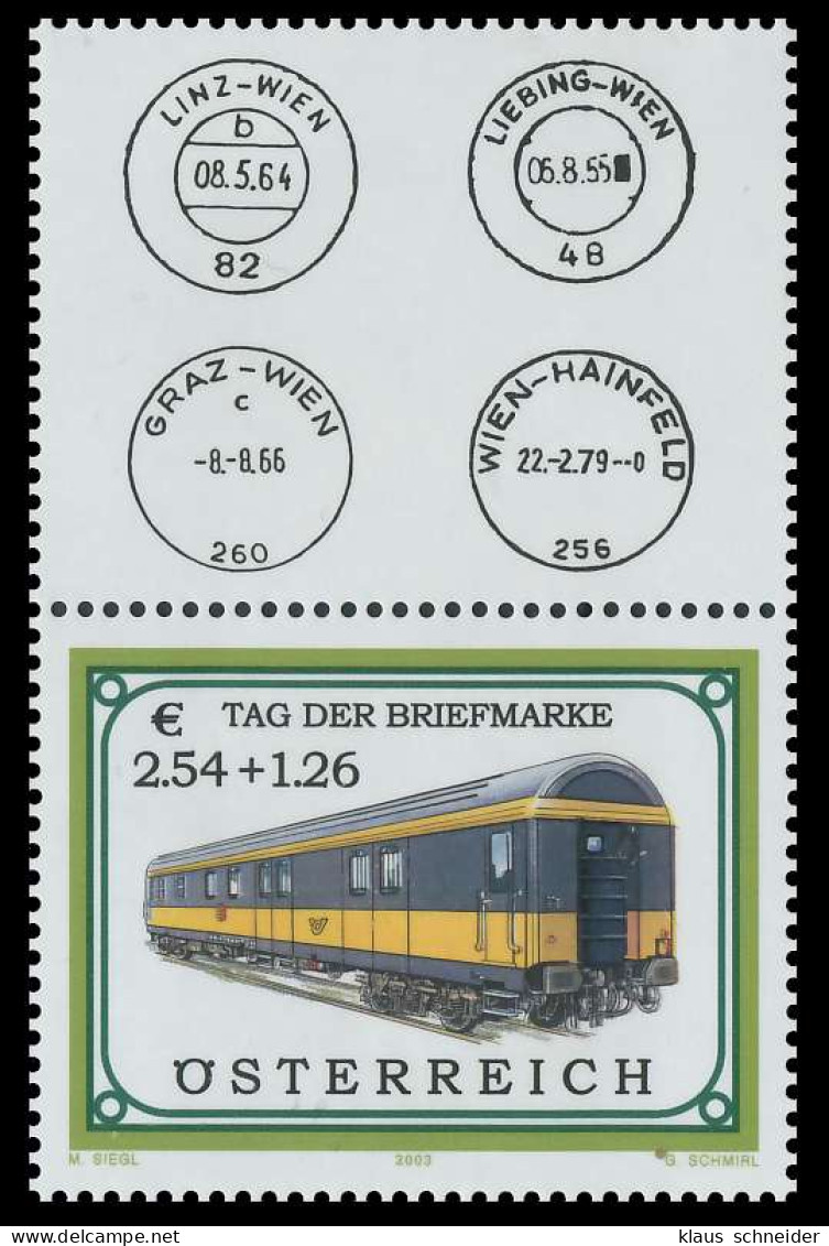 ÖSTERREICH 2003 Nr 2414 Zfo Postfrisch SENKR PAAR S37DD82 - Unused Stamps