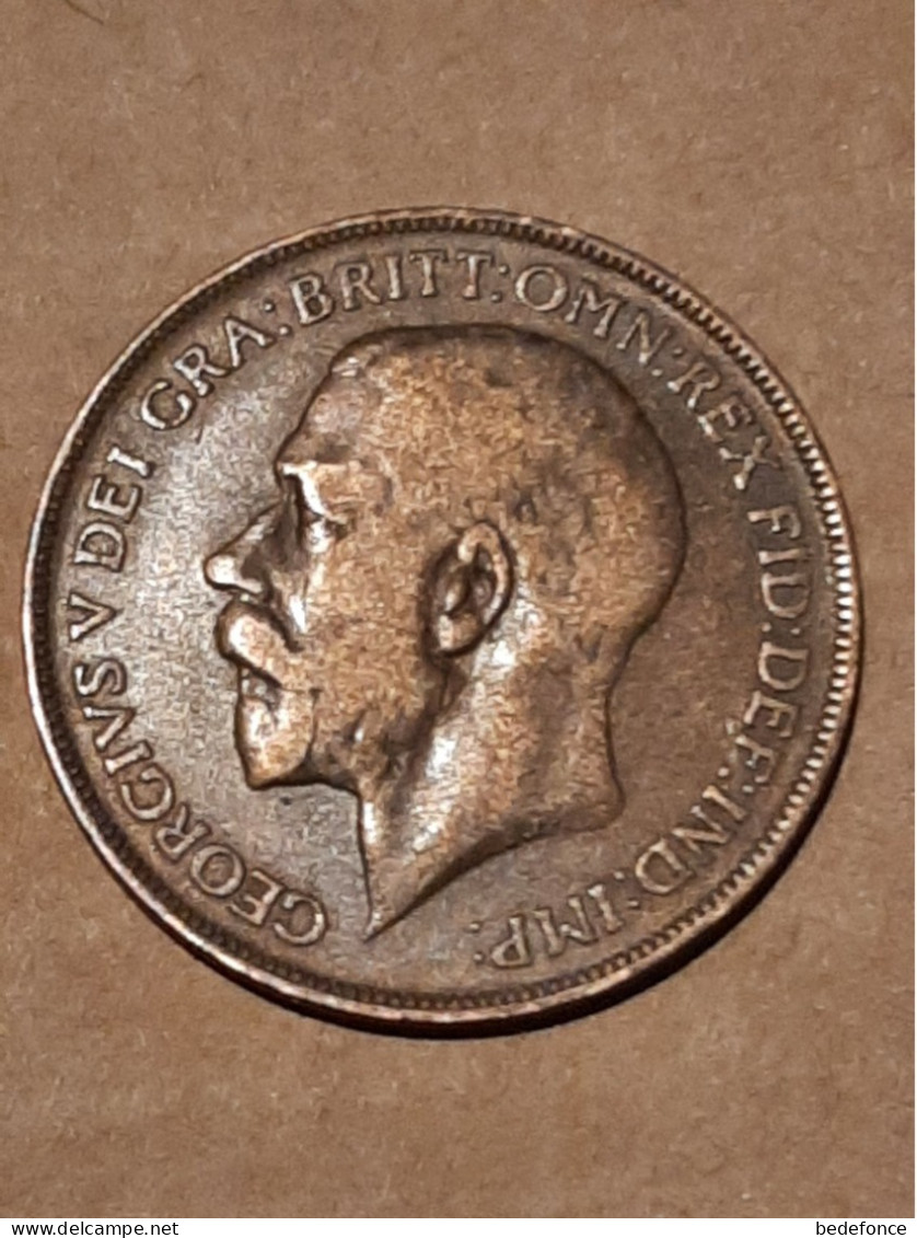 Monnaie - Grande-Bretagne - One Penny 1926 - Georges V - D. 1 Penny
