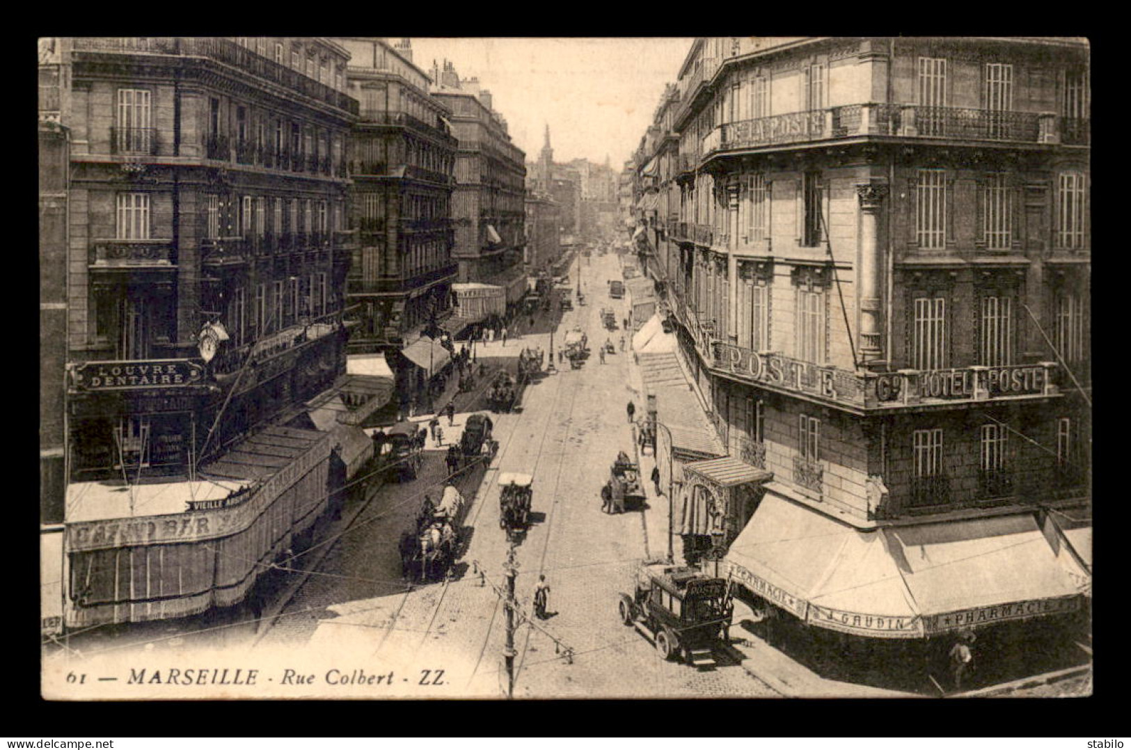 13 - MARSEILLE - RUE COLBERT - The Canebière, City Centre