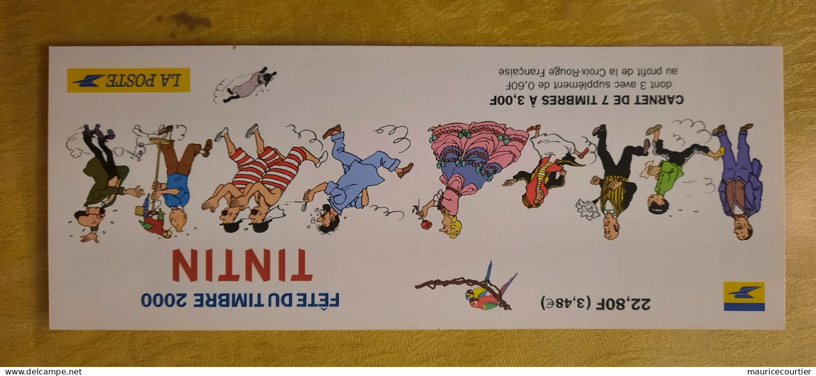Fête Du Timbre 2000 Tintin - Personnages