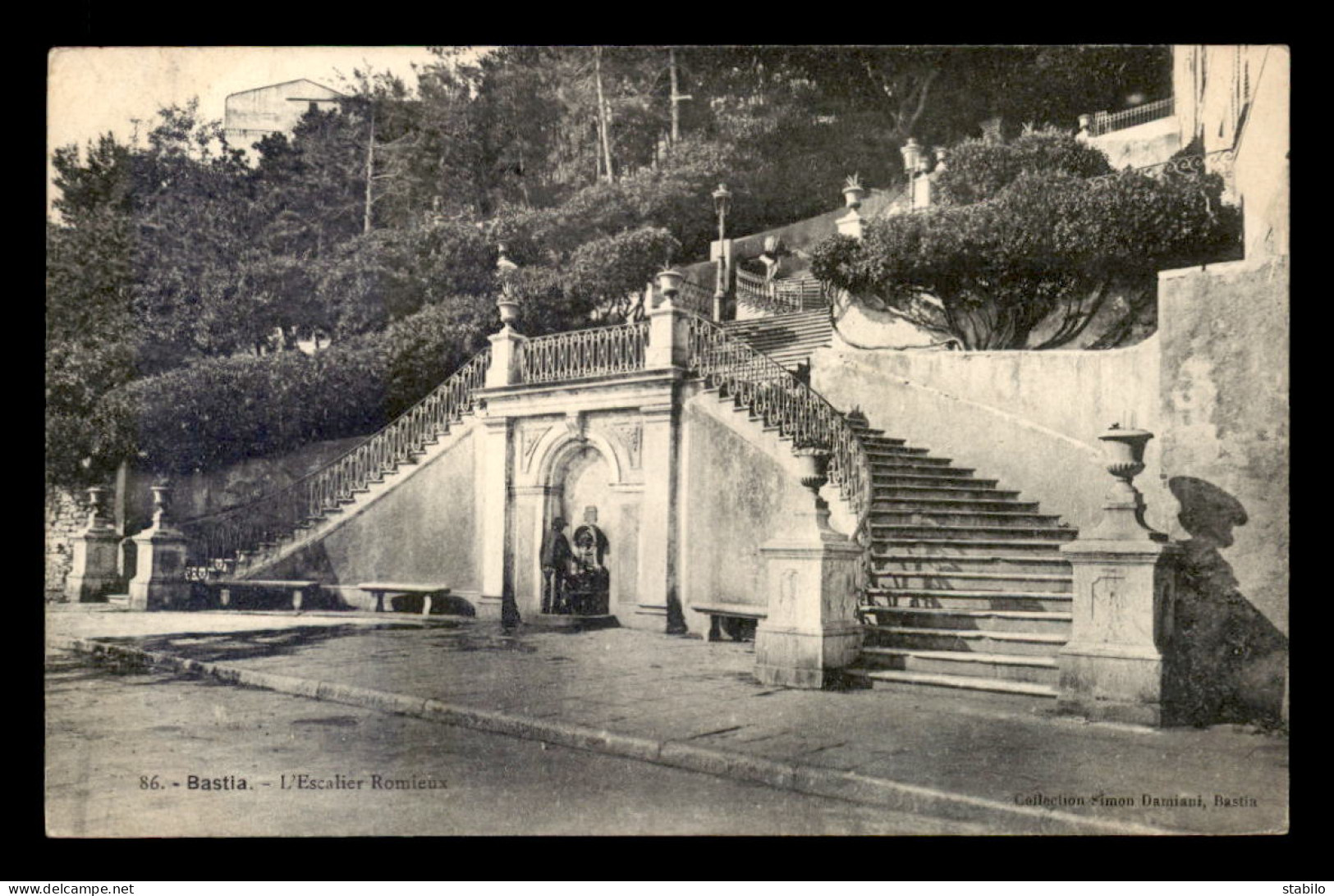 20 - BASTIA - L'ESCALIER ROMIEUX - Bastia