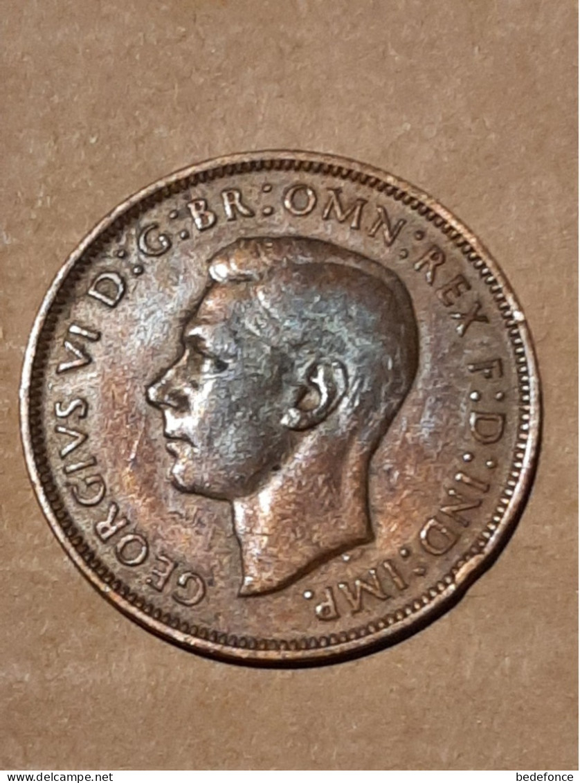 Monnaie - Grande-Bretagne - One Penny 1948 - Georges VI - D. 1 Penny