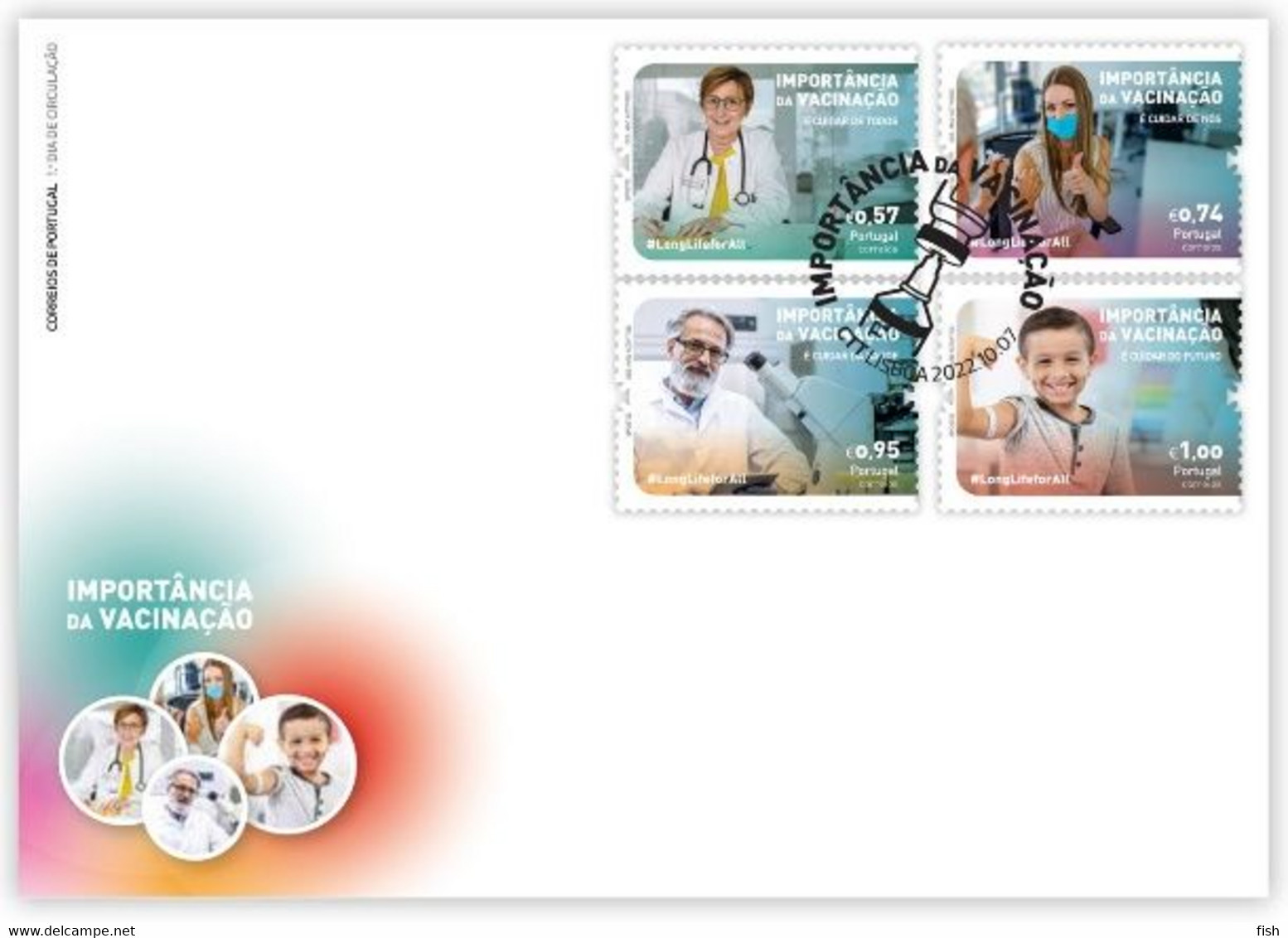 Portugal & FDC The Importance Of Vaccination 2022 (79796) - FDC