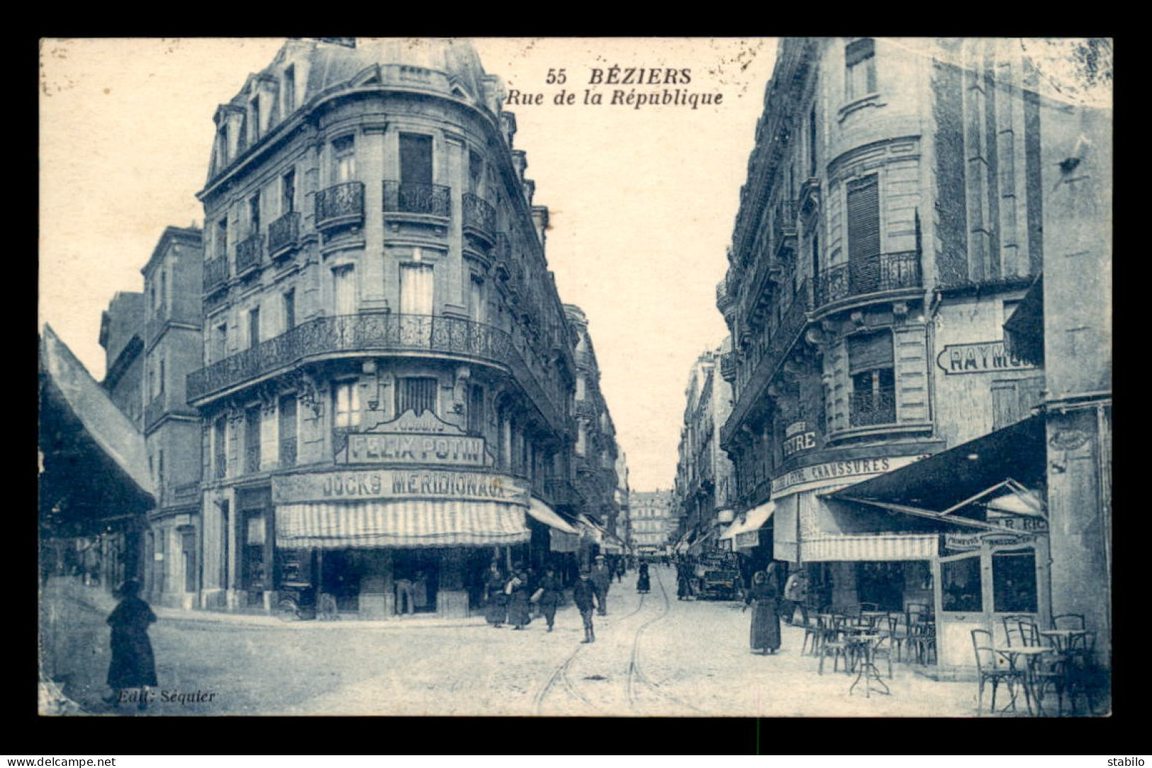 34 - BEZIERS - RUE DE LA REPUBLIQUE - Beziers