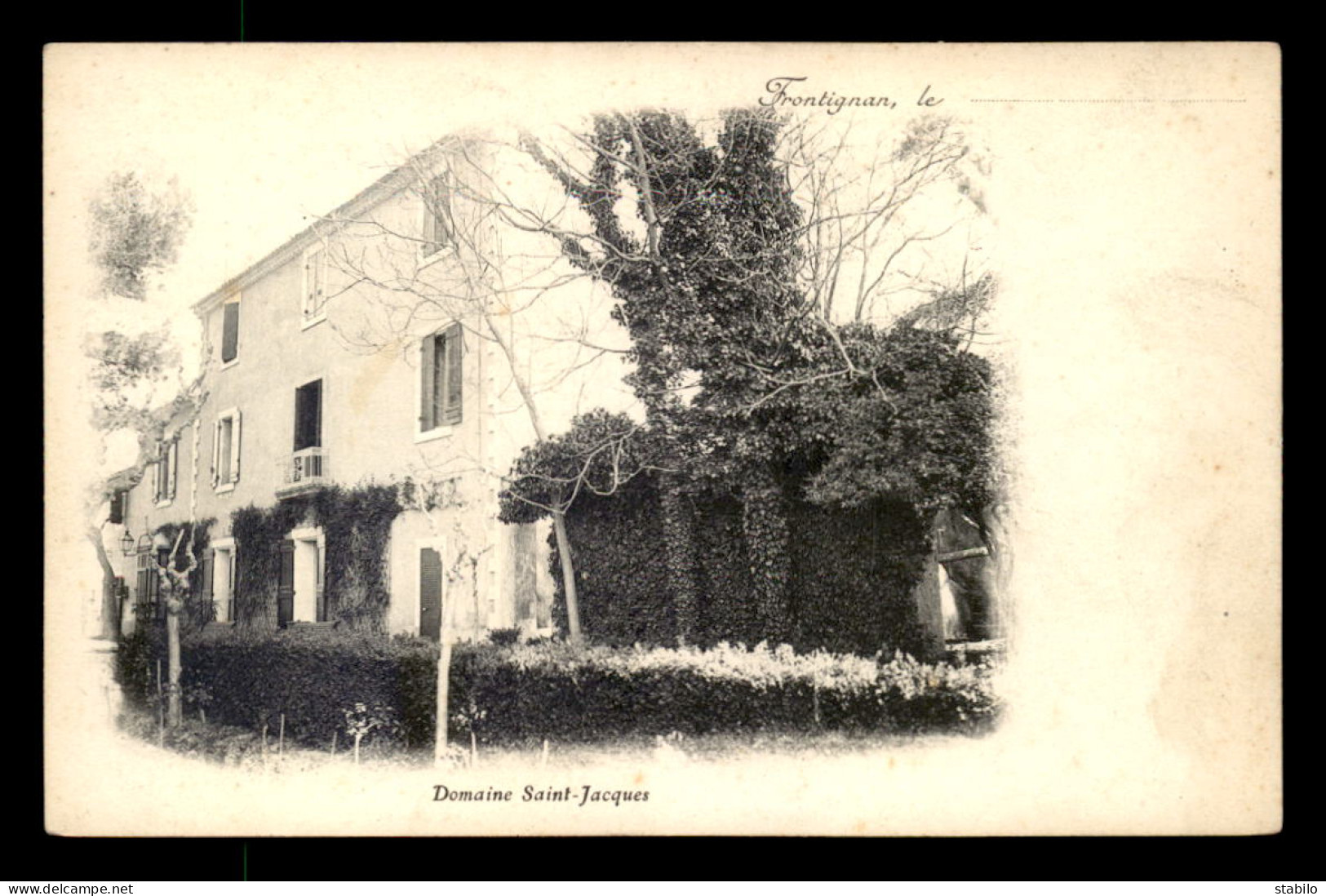 34 - FRONTIGNAN - DOMAINE ST-JACQUES - Frontignan