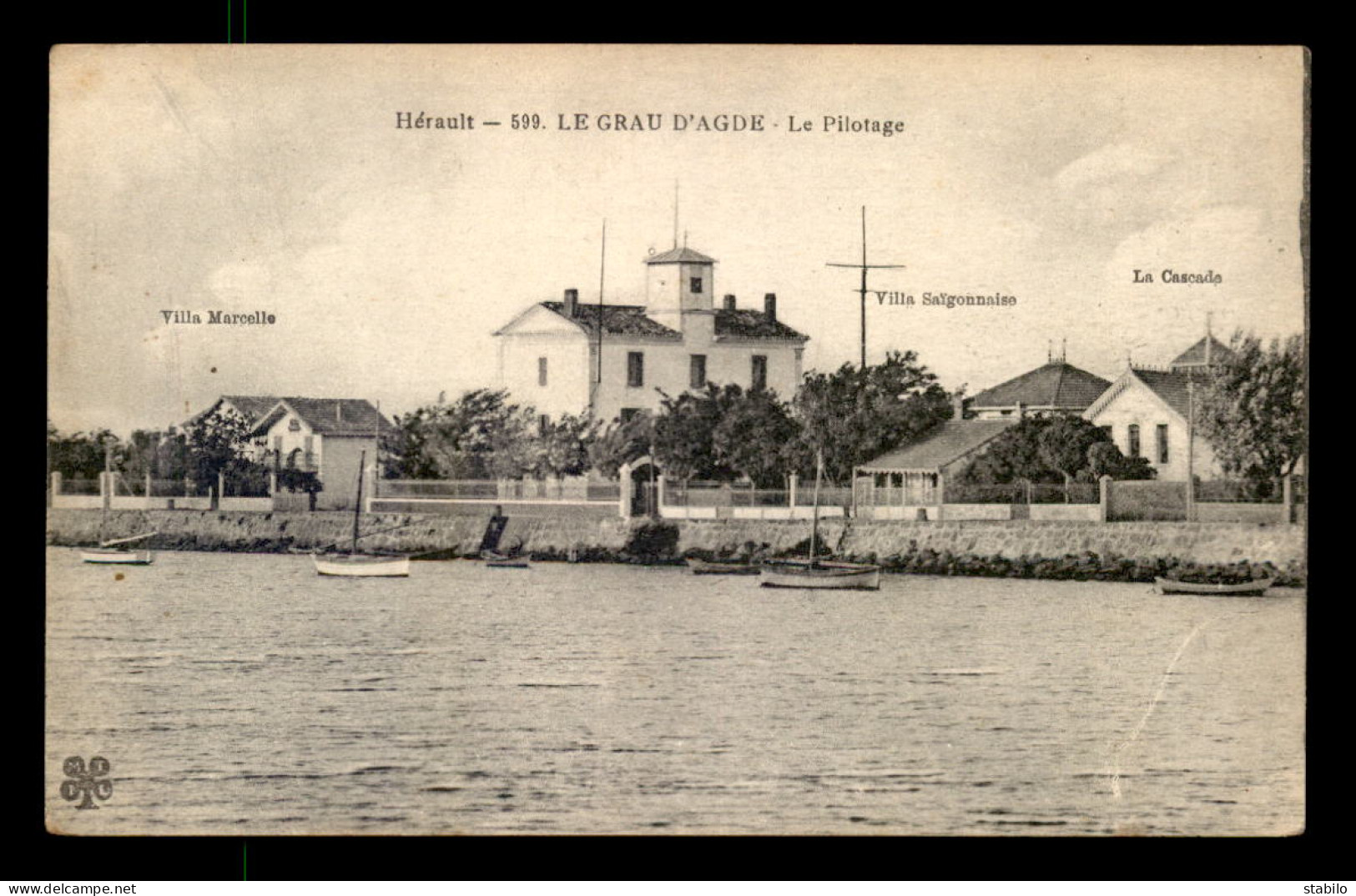 34 - LE GRAU-D'AGDE - LE PILOTAGE - VILLAS MARCELLE, SAIGONNAISE ET LA CASCADE - Agde