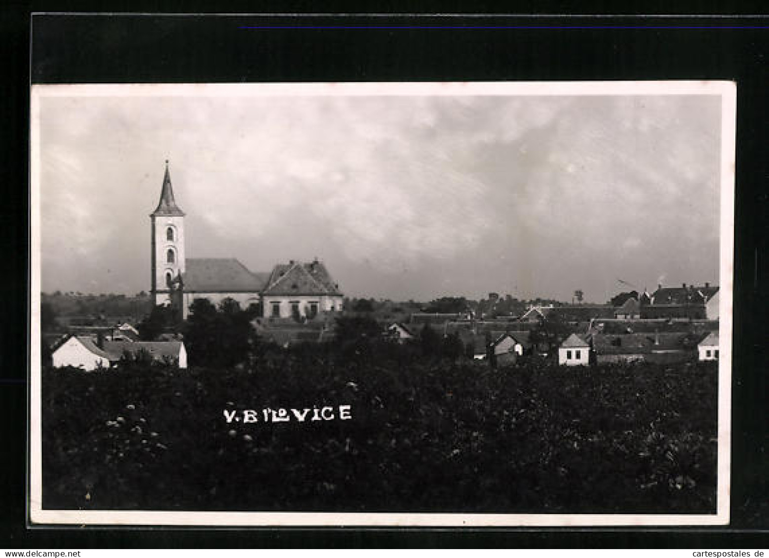 AK Velke Bilovice, Kostel  - Tchéquie