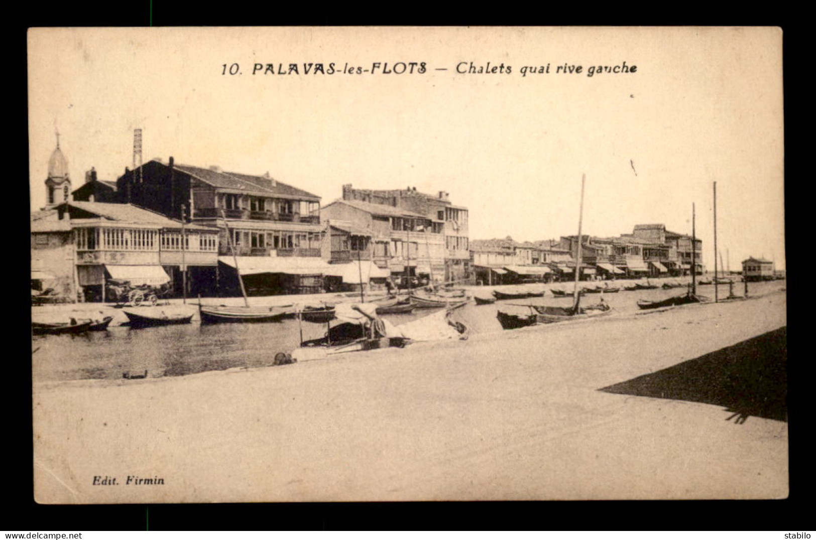 34 - PALAVAS-LES-FLOTS - CHALETS QUAI RIVE GAUCHE - Palavas Les Flots